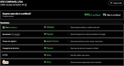 Site verificado e verdadeiro:5597app.com.br